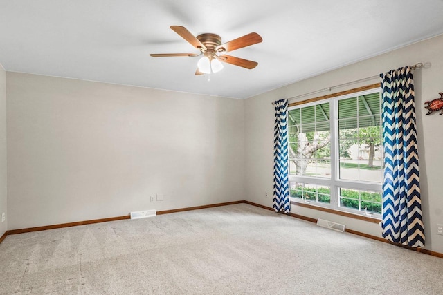 1602 Golden Oak Ln, Madison, WI 53711 - spare room with carpet flooring and ceiling fan