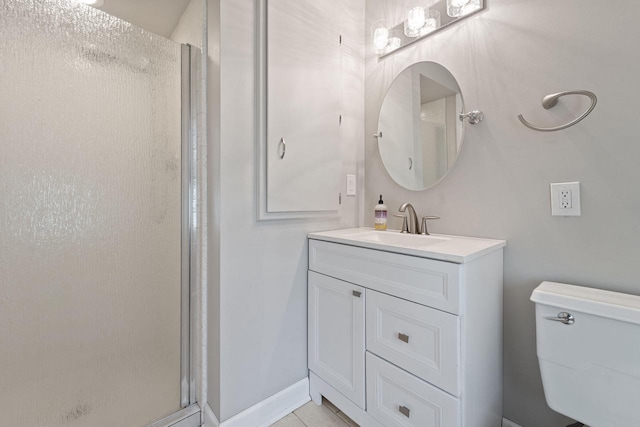 1060 Hawthorne Ln, Brookfield, WI 53005 - full bath with a shower stall and vanity