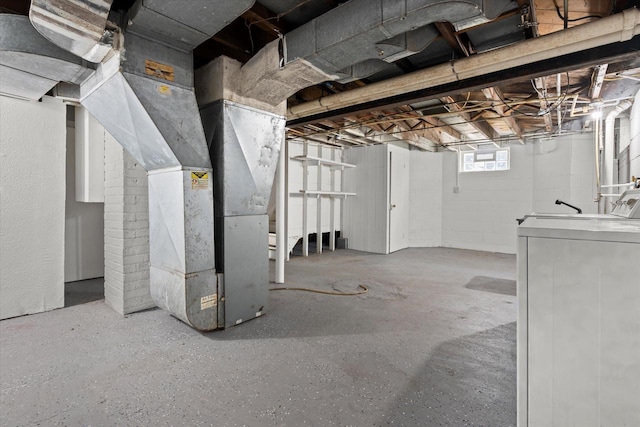 4455 N 58th St, Milwaukee, WI 53218 - basement featuring washer / clothes dryer