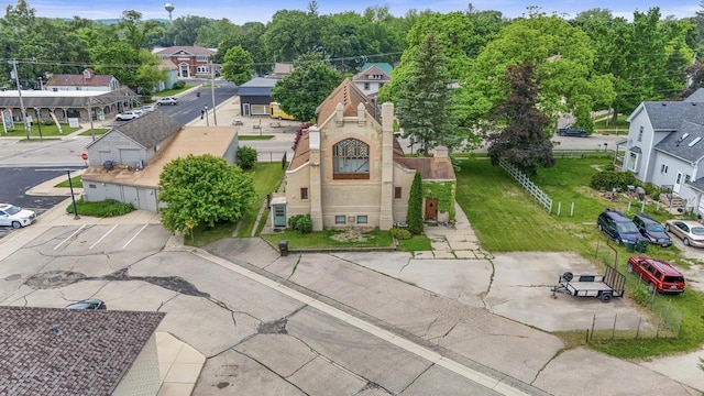 210 N 2nd St, Palmyra, WI 53156 - aerial perspective of suburban area