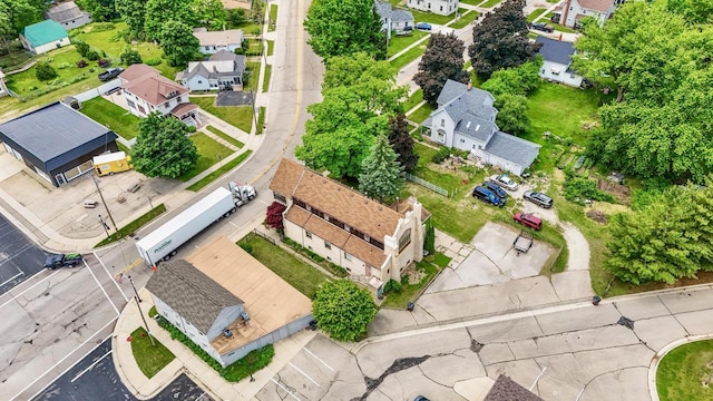 210 N 2nd St, Palmyra, WI 53156 - aerial perspective of suburban area