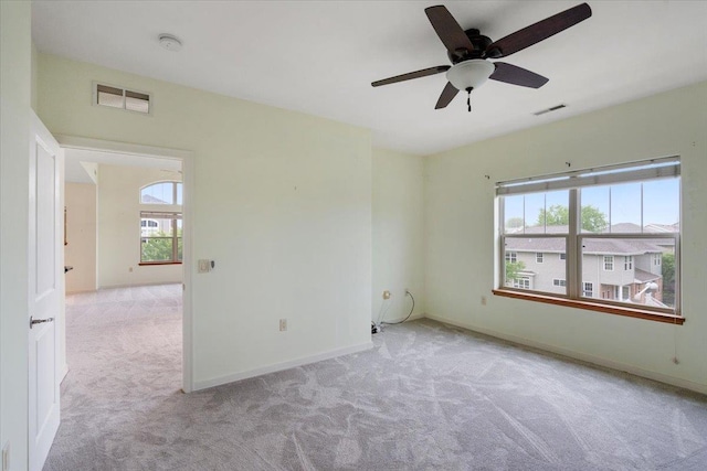 5196 Sassafras Dr Unit 313, Fitchburg, WI 53711 - carpeted empty room with a smoke detector and ceiling fan