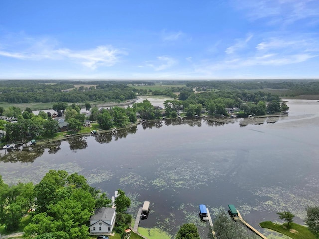 5633 Contour Rd, Waterford, WI 53185 - drone / aerial view of a nearby body of water