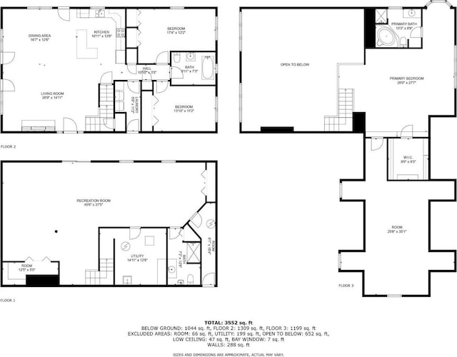 5633 Contour Rd, Waterford, WI 53185 - view of floor plan / room layout