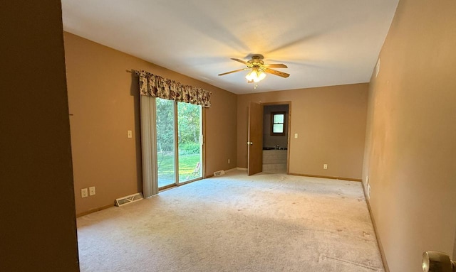 N72W14281 Good Hope Rd, Menomonee Falls, WI 53051 - empty room featuring ceiling fan and light carpet
