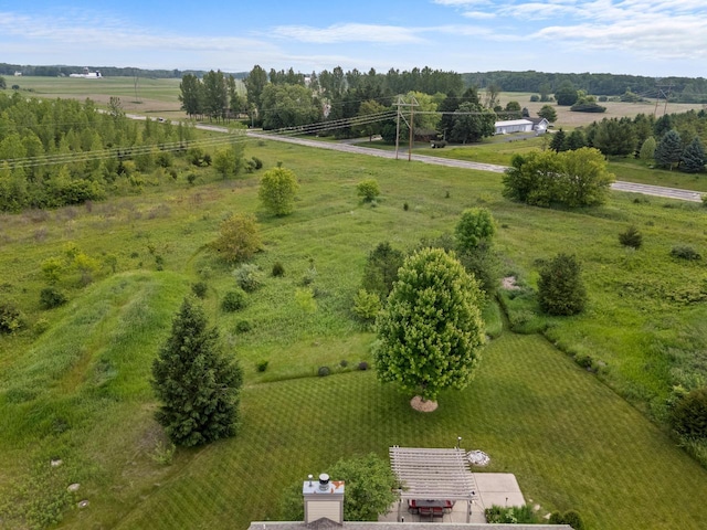 4570 Stoney Creek Rd, West Bend, WI 53095 - overview of rural landscape