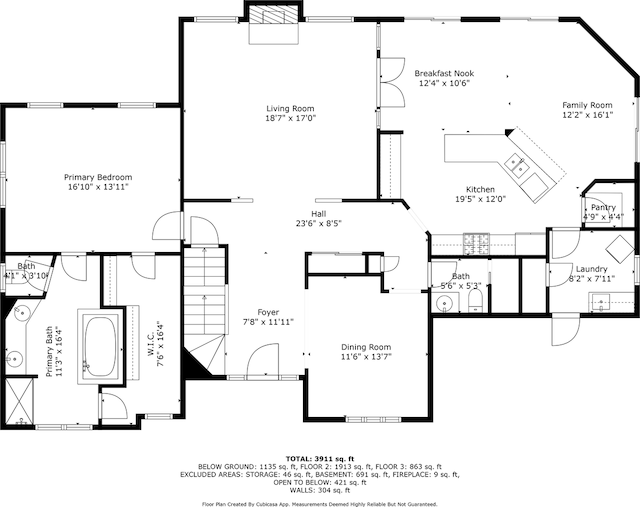 4570 Stoney Creek Rd, West Bend, WI 53095 - view of floor plan / room layout