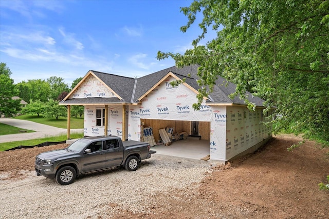 LT1 Steeple View Rd, West Bend, WI 53095 - unfinished property featuring roof with shingles