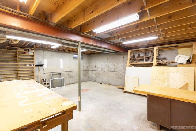 1813 Countryside Dr, Middleton, WI 53562 - view of unfinished basement