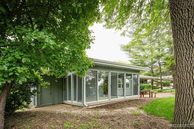 1813 Countryside Dr, Middleton, WI 53562 - view of home's exterior with a sunroom
