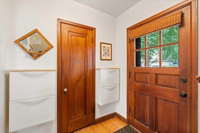 4705 Gordon Ave, Monona, WI 53716 - entryway with light wood finished floors and baseboards