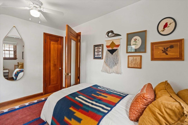 4705 Gordon Ave, Monona, WI 53716 - bedroom with a ceiling fan