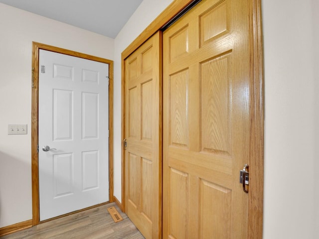 26317 Dukleth Dr, Waterford, WI 53185 - hallway with light wood-style flooring