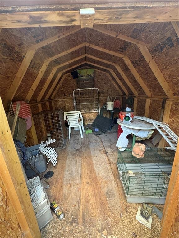 733 W Old Highway 54, Pittsville, WI 54466 - view of attic