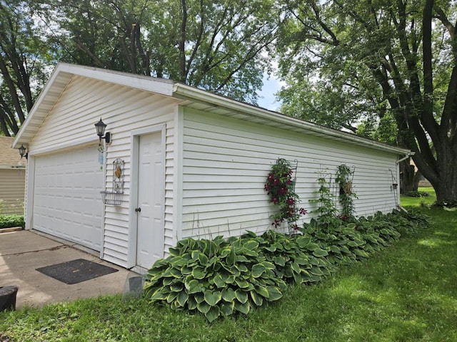 316 S Concord Ave, Marshfield, WI 54449 - view of detached garage