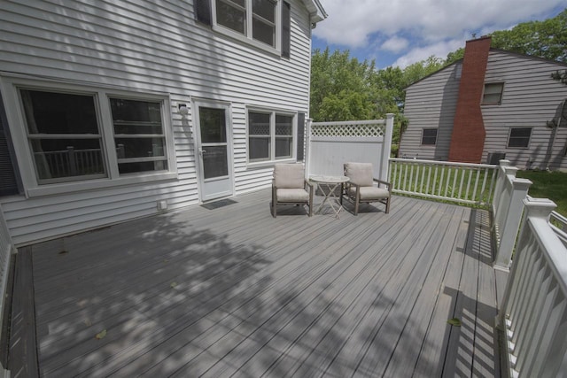 4201 Janick Cir, Stevens Point, WI 54481 - view of wooden terrace