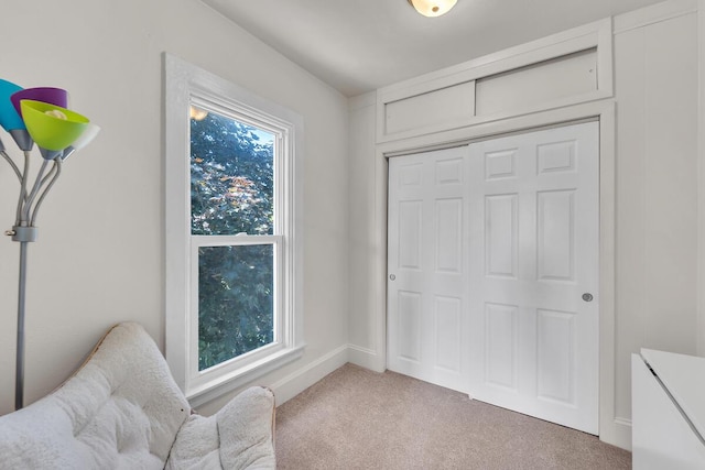 4904 25th Ave, Kenosha, WI 53140 - sitting room featuring carpet and baseboards