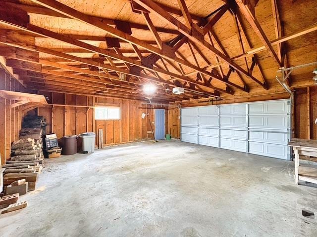 2709 Richard St, Marinette, WI 54143 - garage with a garage door opener