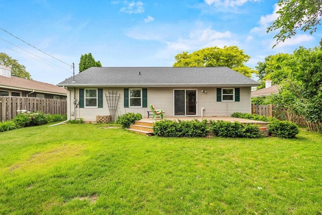 1001 W Taylor St, Appleton, WI 54914 - view of front of home featuring a wooden deck