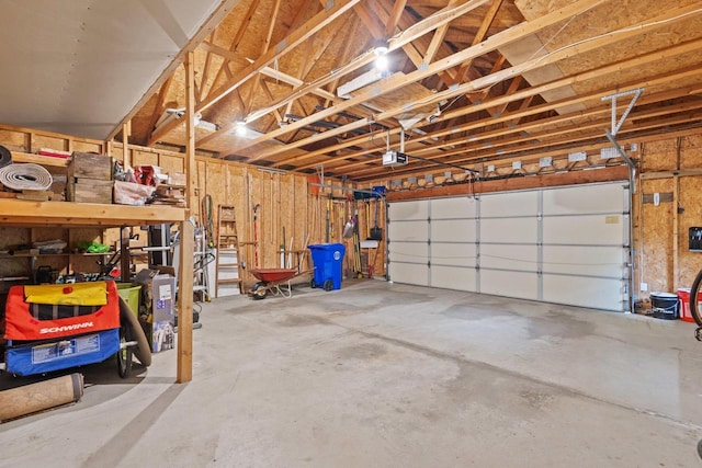 1001 W Taylor St, Appleton, WI 54914 - garage featuring a garage door opener