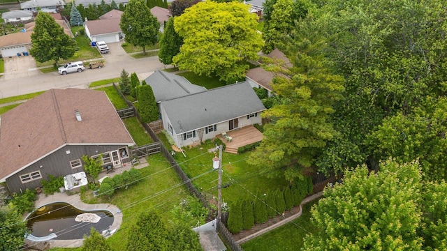 1001 W Taylor St, Appleton, WI 54914 - aerial perspective of suburban area