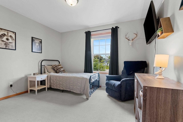 2847 Virgo Rd, Green Bay, WI 54311 - bedroom featuring light carpet and baseboards