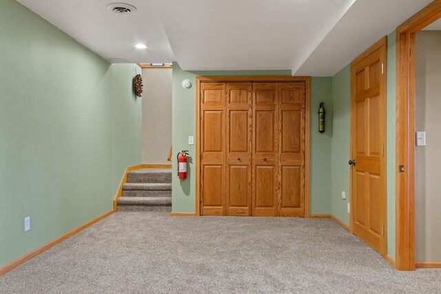 W11686 Buttercup Ave, Hancock, WI 54943 - unfurnished bedroom featuring carpet and baseboards