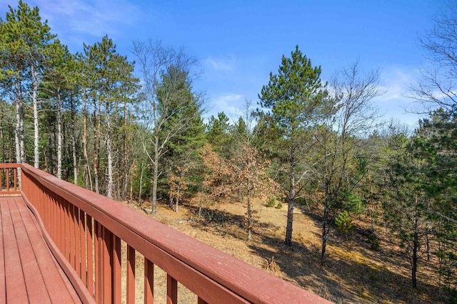 W11686 Buttercup Ave, Hancock, WI 54943 - view of deck