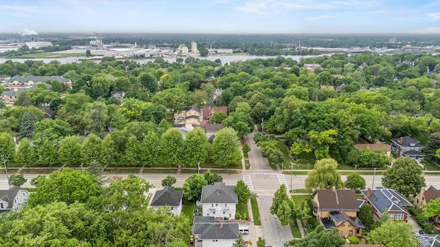 928 Emilie St, Green Bay, WI 54301 - aerial view of residential area featuring a tree filled landscape