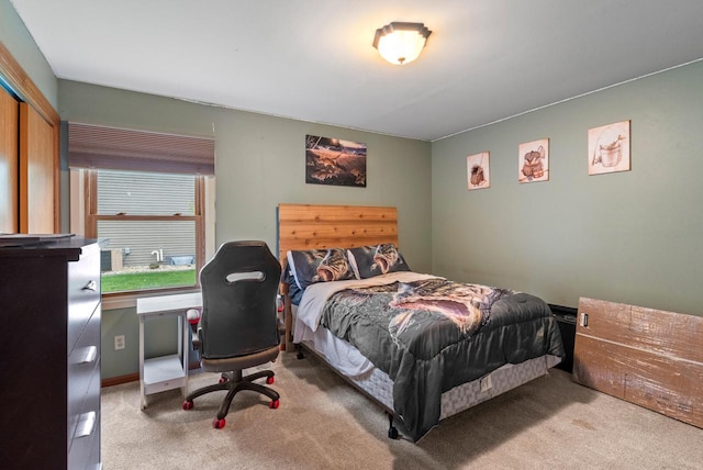 3987 Elaines Way, Slinger, WI 53086 - bedroom featuring carpet flooring