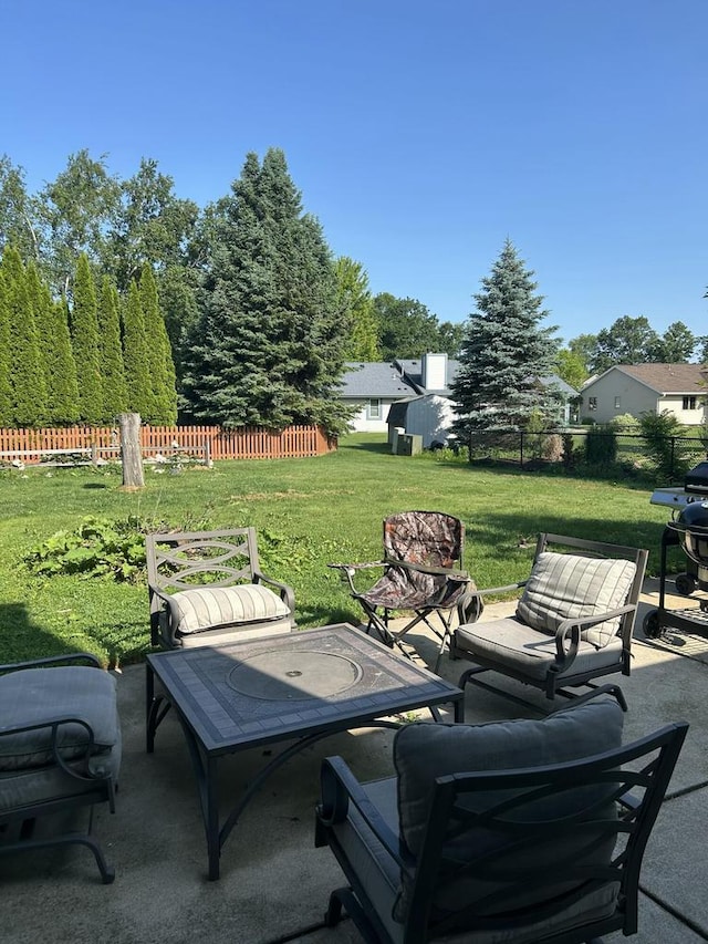 3987 Elaines Way, Slinger, WI 53086 - view of patio / terrace featuring grilling area
