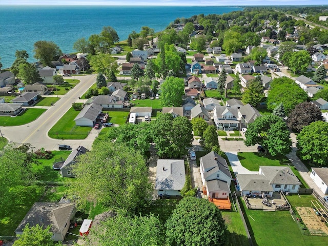 1416 Plainfield Ave, Mount Pleasant, WI 53403 - aerial view of property's location featuring nearby suburban area and a large body of water