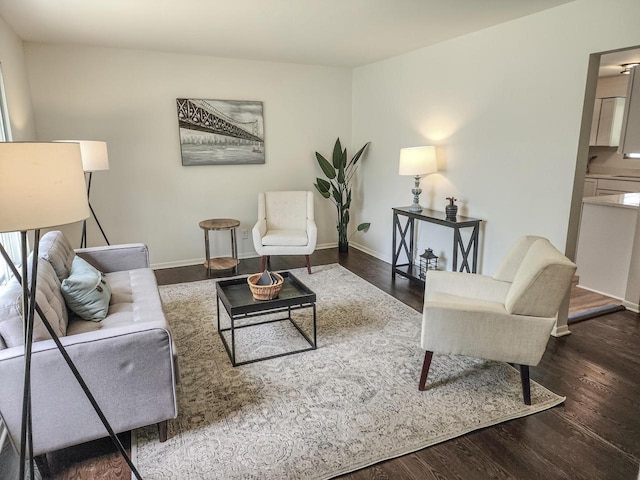 1239 Erick St, Fort Atkinson, WI 53538 - living area with wood finished floors