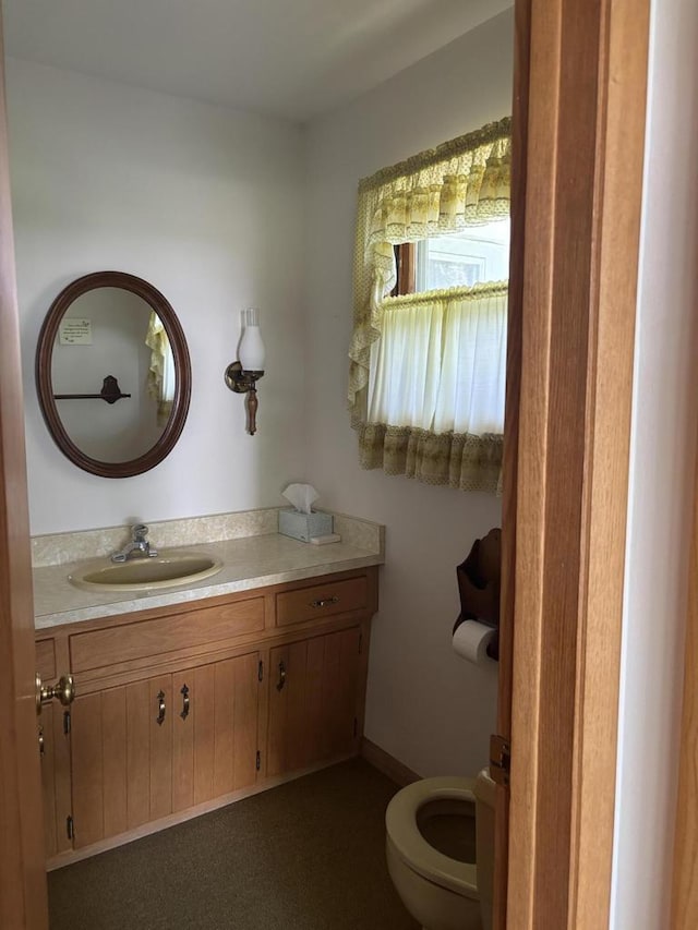 9035 W Burdick Ave, Milwaukee, WI 53227 - bathroom with vanity and toilet