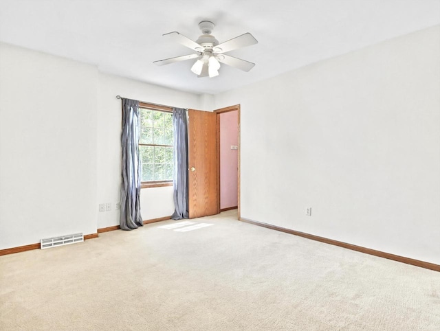 4315 Tanglewood Dr, Janesville, WI 53546 - carpeted empty room with a ceiling fan and baseboards