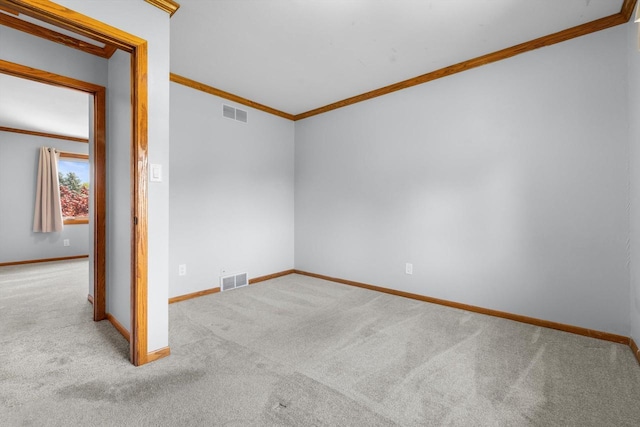 8206 41st Ave, Kenosha, WI 53142 - unfurnished room with carpet floors and ornamental molding