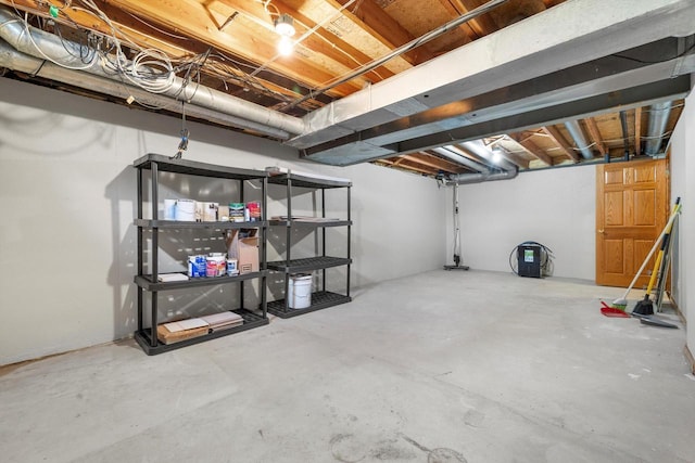 8206 41st Ave, Kenosha, WI 53142 - view of unfinished basement