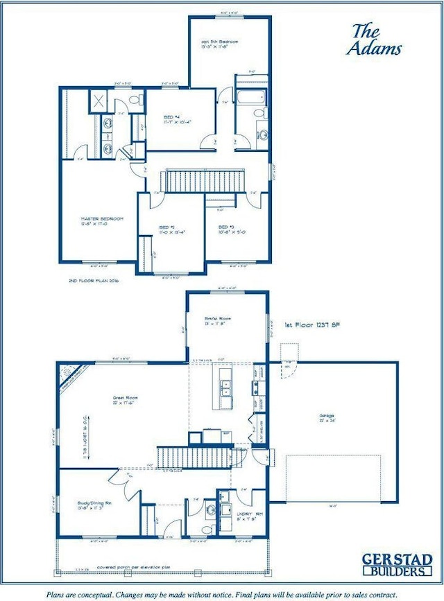 415 Kensington Ct Unit Lt128Adams, Williams Bay, WI 53191 - view of property floor plan