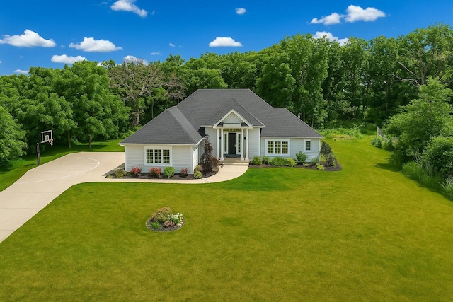 9335 223rd Ave, Salem, WI 53168 - view of front of house featuring a front lawn