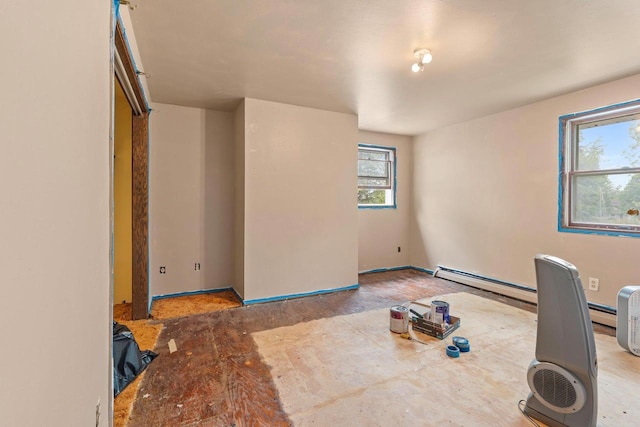 1490 Fernando Dr, Ashwaubenon, WI 54115 - unfurnished office featuring baseboard heating