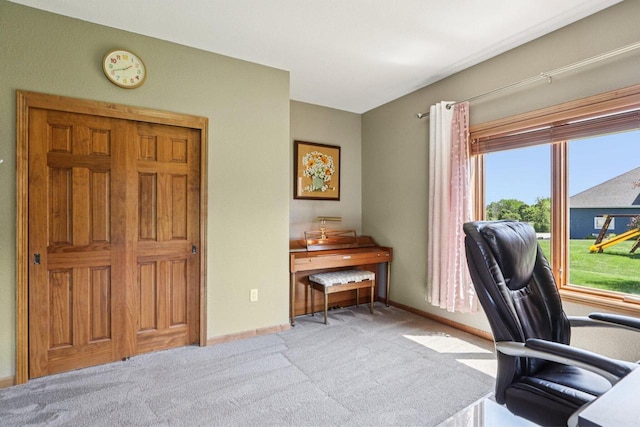 13745 W Park Central Blvd, New Berlin, WI 53151 - office area with carpet flooring and baseboards
