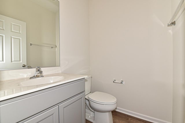 401 Kensington Ct Unit Lt135Lincoln, Williams Bay, WI 53191 - half bath with vanity and wood finished floors