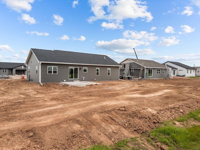 2061 White Dove Ln, Kaukauna, WI 54130 - rear view of house with a patio