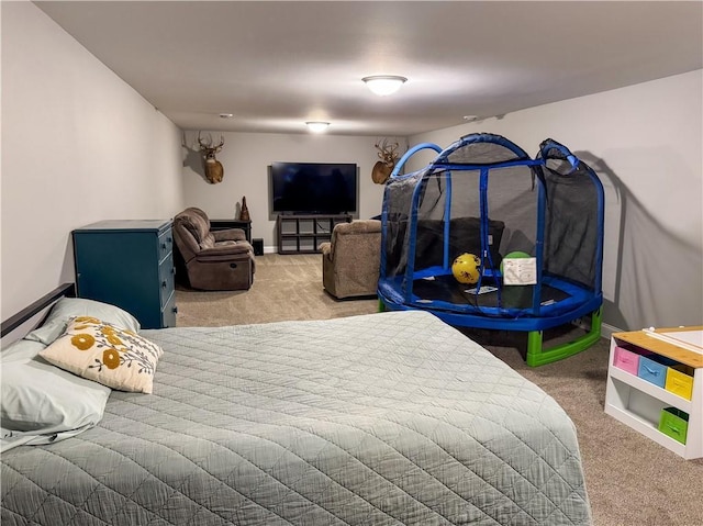 406 S Birch St, Marshfield, WI 54449 - bedroom with carpet floors and baseboards