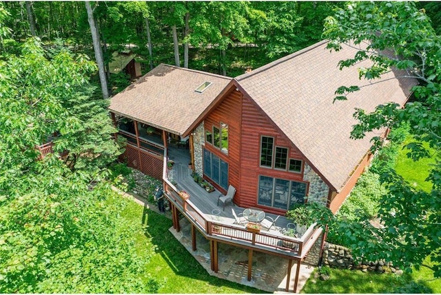62405 Delta Lake Rd, Iron River, WI 54847 - aerial view of property and surrounding area