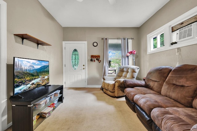 552 N 62nd St, Wauwatosa, WI 53213 - living room with carpet floors and a ceiling fan
