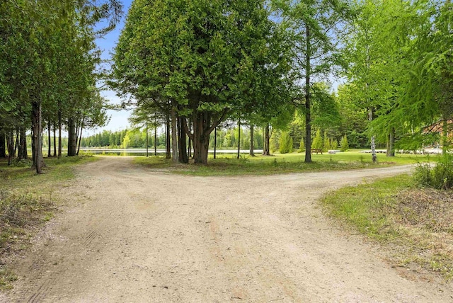 4721 Lake Of The Woods Rd, Sturgeon Bay, WI 54235 - view of dirt / gravel road