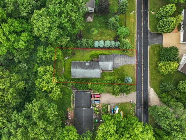 8300 Fishman Rd, Burlington, WI 53105 - view of property location with property boundaries highlighted