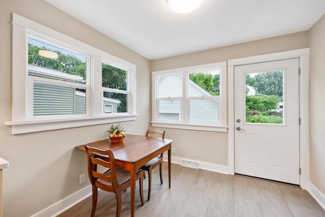 50 S Marquette St, Madison, WI 53704 - dining room with light wood-type flooring
