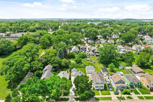 50 S Marquette St, Madison, WI 53704 - aerial perspective of suburban area with a tree filled landscape